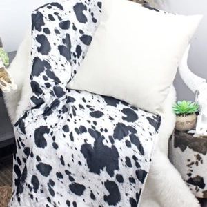 Cow Print Blanket